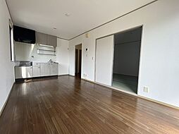 南海高野線 金剛駅 徒歩14分の賃貸アパート 1階2DKのリビング/ダイニング