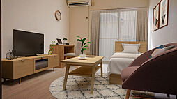 ビアンカ平和台 206 2階1Kのリビング/ダイニング