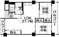 香里ケ丘セントポリア2号棟4階8.0万円