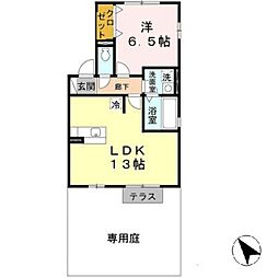 サンフィールドII 1階/-