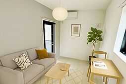 Forest Park Hills 2階1Kのリビング/ダイニング