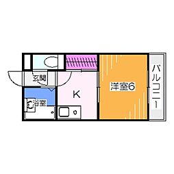 南風マンション 2階/-
