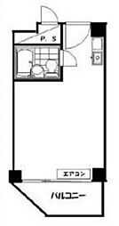 陽輪台西新宿 ワンルームの間取図画像