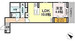 仮称D-ROOM南篠崎町 3階1LDKの間取り