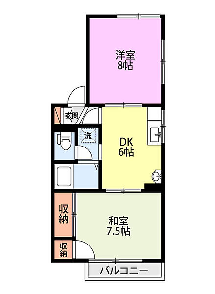 画像2:間取図