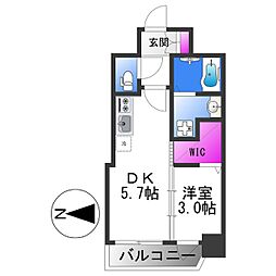 間取図画像 1DK