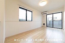 京王相模原線 京王堀之内駅 徒歩15分の賃貸アパート 2階1LDKのリビング/ダイニング