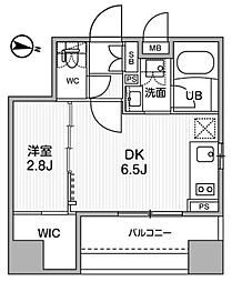 SYFORME木場2 1DKの間取図画像