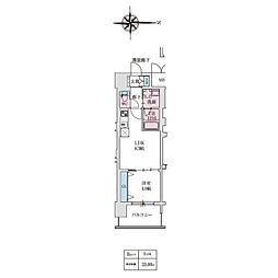 スプランディッドあびこ駅前 14階/-