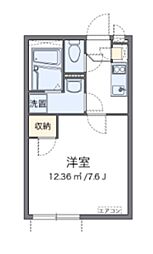 エスポワール町田 1Kの間取図画像