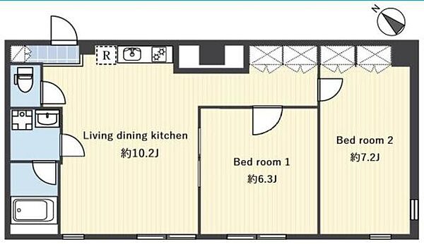 画像2:間取図