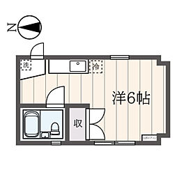 間取図画像 ワンルーム
