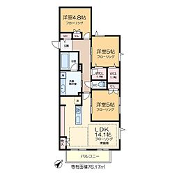 アレーズＫＡＳＨＩＷＡＮＯＨＡ 3階