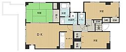 ゼフィル白楽 3LDKの間取図画像