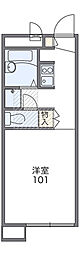 レオパレスソフィアハイツ 1Kの間取図画像