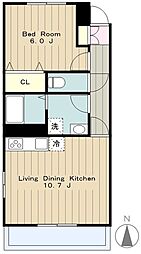 ソレアード（妻田北） 4階/-