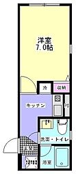 間取図画像 1K