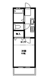 間取図画像 1K
