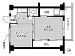 ビレッジハウス草部8号棟 5階/-