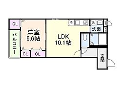 リアン富木 3階/-