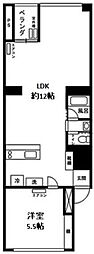 デイジーハウス 1LDKの間取図画像
