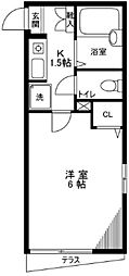間取図画像 1K