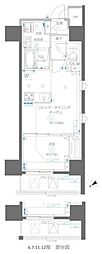 アルファレジデンシア南千住 11階1LDKの間取り
