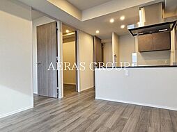 ザ・パークハビオ中野富士見町ガーデン 1406 14階2LDKのリビング/ダイニング