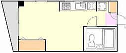 HillSide西横浜 ワンルームの間取図画像