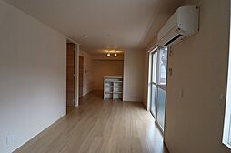 ライフマンションA・B A 1階1LDKのリビング/ダイニング