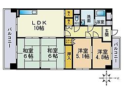 マルベリーハウス 4LDKの間取図画像