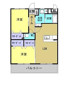 メルベージュ_間取り_0