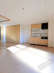 南海高野線 初芝駅 徒歩34分の賃貸マンション 3階1LDKのリビング/ダイニング