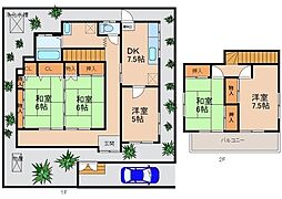 石井様邸 5DKの間取り
