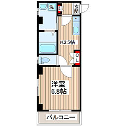 グレースステージ 1Kの間取図画像