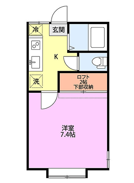 同じ建物の物件間取り写真 - ID:215002796587