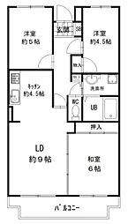 クレール・シャルム 2階