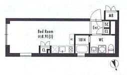 FARE西荻窪 ワンルームの間取図画像