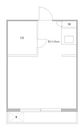 okkoユースフル大塚 ワンルームの間取図画像