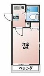 エキスプレス清水ヶ丘 1Kの間取図画像