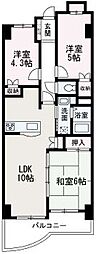 ラ・ヴィール三原 3LDKの間取図画像