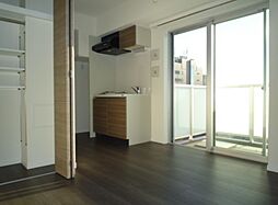 JR総武線 亀戸駅 徒歩2分の賃貸マンション 13階ワンルームのリビング/ダイニング