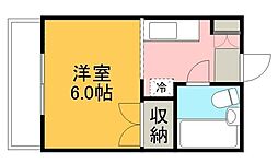 間取図画像 1K