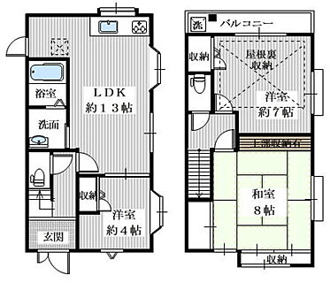 間取り：227101651243