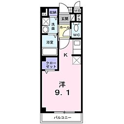 間取図画像 ワンルーム