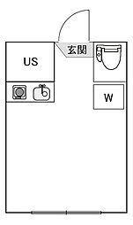 間取図画像 ワンルーム