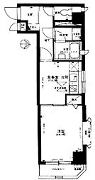 ライオンズマンション座間第2 1Kの間取図画像