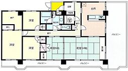 ファーストタウン中央 5SDKの間取図画像