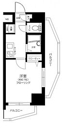 東京メトロ有楽町線 要町駅 徒歩7分の賃貸マンション 10階1Kの間取り