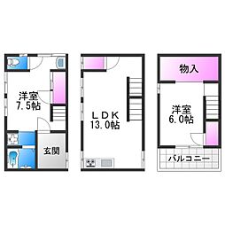 東住吉区照ヶ丘矢田2丁目貸テラス